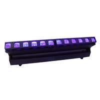 Lampu Sorot pesta disko profesional, peralatan lampu sorot 12 buah * 40w 4 dalam 1 RGBW LED Zoom Pixel