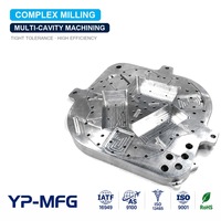 Services de Usinage de Composants Structurels et de Couvercles en Acier et Aluminium de Précision à 5 Axes pour Supports de Miroirs Industriels Aérospatiaux