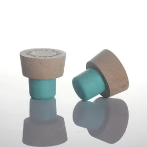 Tapón de Botella de Licor de Madera Grabada de 19.5mm 21.5mm con Forma de T para Botellas de Alcohol, Tequila, Vodka y Ginebra - Product Image 6