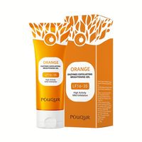 Gel exfoliant hydratant nettoyant POUQUR pour le visage et le corps, élimination des peaux mortes, soin corporel, gel exfoliant OEM 100g POUQUR