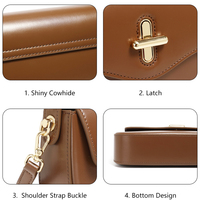 Sac à main de luxe de créateur en cuir véritable de haute qualité, sac seau à bandoulière pour femmes