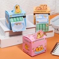Mignonnes feuilles autocollantes amovibles personnalisables, blocs-notes créatifs à motifs de dessins animés, notes amovibles pour la décoration de carnets et agendas