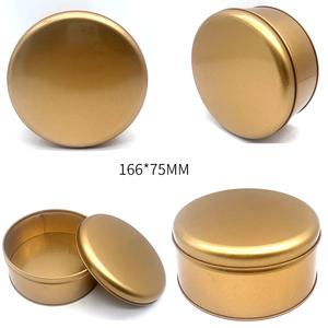 Lot de 24 (2 oz/60 ml) boîtes rondes en fer-blanc avec couvercle à vis, contenants de rangement en métal avec bouchon à vis pour baume à lèvres, cosmétiques, bougies, baumes, maquillage, fard