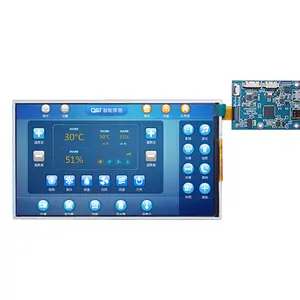TFT Display 6.2 inch 1280x720 Resolution HD-MI to MIPI Driver Board TFT LCD Display Module 31Pin Connection LCD Module Panel