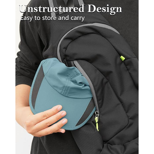 หมวกแก๊ปทรงลำลองแบบปรับได้ ผ้าฝ้ายเนื้อนุ่ม สไตล์เบสบอล 5 ชิ้น ดีไซน์โค้งมน เหมาะสำหรับกิจกรรมกลางแจ้ง - Product Image 3