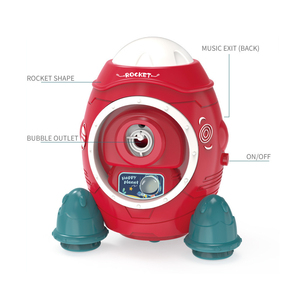 <span class=keywords><strong>Machine</strong></span> à bulles automatique pour enfants, jouet fusée spatiale en plastique, <span class=keywords><strong>machine</strong></span> à bulles pour piscine, jouets d'extérieur, structures de jeux - Product Image 5