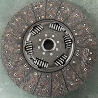 Disco de Embrague para Camión de Servicio Pesado 1878007072 0192503003 A0192503003 430mm 18T, Plato de Embrague Compatible con Mercedes-Benz Actros MP2 MP3 Axor