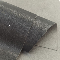 Cuir synthétique PU souple effet daim gaufré double face 0,7 mm pour vestes, sacs à main, chaussures, gants et revêtements