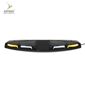 새로운 도착 배포 가능한 광택 블랙 4 노란색 Led ABS 지붕 빛 쉽게 설치 탑 램프 2020 새로운 수비수 90/110