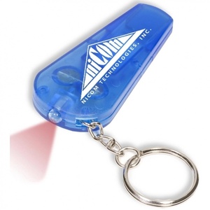 Llavero de Doble Función con Logotipo Personalizado de Alta Calidad, Silbato de Bolsillo, Linterna Roja, Pilas Incluidas - Product Image 3