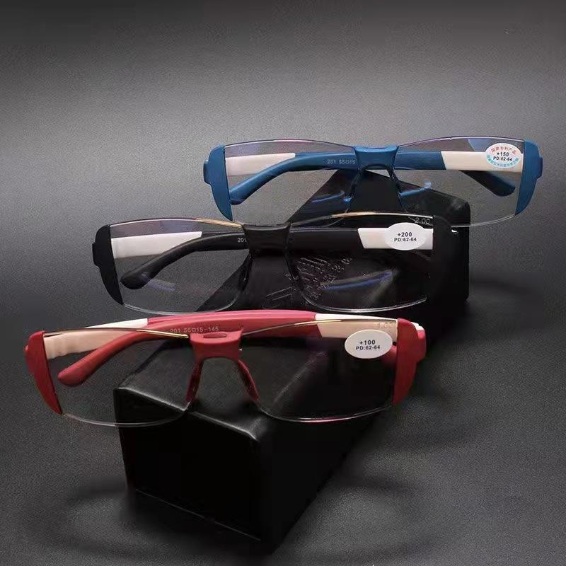 Professional One-Piece Ultra Slim Reading Glasses New Fashion Design PC Frame Wholesale Low Price Promotion