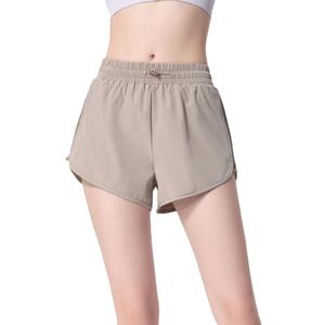 Shorts Deportivos de Cintura Alta para Mujer, Estilo Deportivo, Nuevo Modelo de Verano, de una Sola Pieza, para Entrenamiento de Maratón, con Cordón y Logotipo - Product Image 3