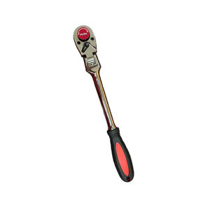 Llave de Trinquete Extensible de 3/8 Pulgadas con Acabado Cromado Pulido, Mango Ergonómico e Integración LED - Product Image 1