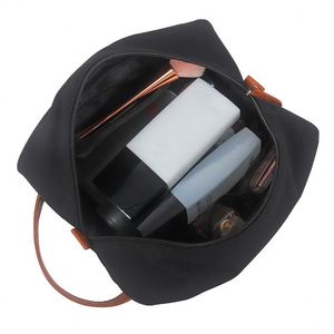 Custom Logo Professional Women & <b>Men</b> Luxury Cosmetic Canvas <b>Bags</b> <b>Wash</b> Shaving Travel Toiletry Organizer Washing <b>Bag</b> - Product Image 2