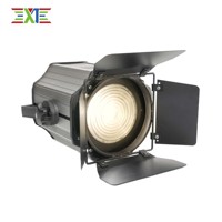 Projecteurs à Faisceau Fixe Haute Luminosité 200W, CRI 90, 5000K Lumière du Jour, Éclairage LED avec Boîtier en Aluminium, Contrôle DMX512 pour Spectacles en Direct