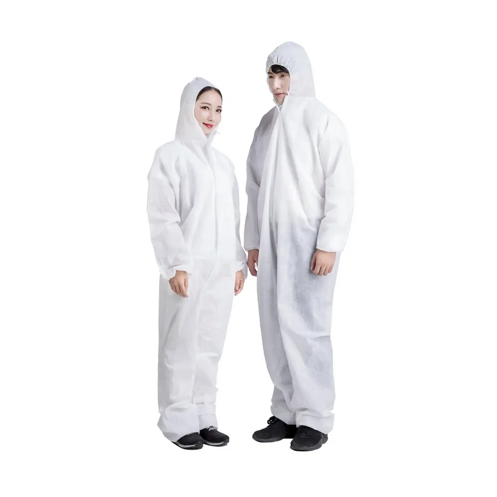 Industry Safety Waterproof Workwear Chemical Protective Clothing Microporous Suit Disposable Coveralls For Men