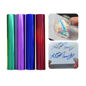 Wholesale Price <b>Digital</b> Printer Hot Stamping Reactive Foil Roll for <b>Paper</b> Application 0.012mm/0.016mm 64cm Width 120m Roll - Product Image 5