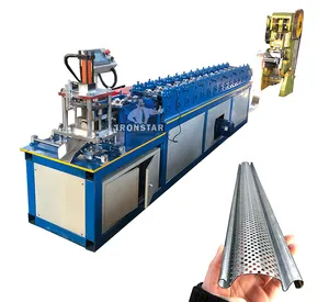 Hot Koop Geperforeerde Rolluik Deur Strip Making Machine Roldeur Slat Roll Forming Machine Voor India