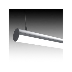 Trong Nhà Kiến Trúc Treo Hình Tròn Lighttube Văn Phòng Led Ánh Sáng Tuyến Tính Với Ánh Sáng Xuống Với Satin Mờ Khuếch Tán - Product Image 5