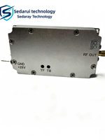 Vente directe d'usine Chine : Module amplificateur RF 25W, fréquences 433 MHz/800 MHz/900 MHz/12 GHz/15 GHz ; Options de fréquence personnalisées