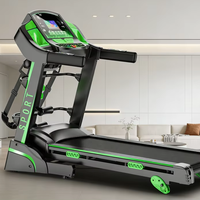 Tapis roulant motorisé pliable hydraulique de luxe, directement de l'usine, avec inclinaison manuelle, pour la course à domicile