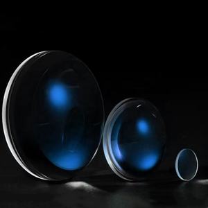 Personalización disponible Lente óptica de cuarzo D12.7mm JGS1 Lente de enfoque biconvexo láser de sílice fundida - Product Image 1