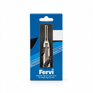 Machos de máquina Fervi para orificios ciegos de 35 grados de alta torsión - Product Image 2