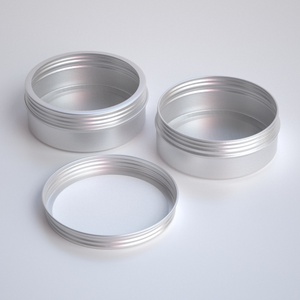En stock: Lata metálica de 200g/200mL de grado alimenticio con ventana para cosméticos, lociones, galletas, cera para coches y velas. - Product Image 2