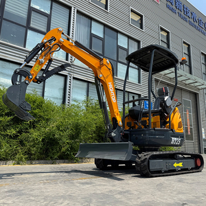 Miễn phí vận chuyển 2.5 tấn CE EPA Kubota động cơ trang trại cabin Mini Digger nhỏ Thủy Lực 2 Tấn Crawler Mini Máy xúc để bán - Product Image 1