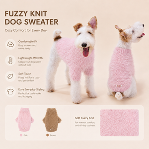 Pulls pour chiens et chats personnalisés en gros, doux et chauds, vierges pour sublimation, avec motif torsadé, vêtements et accessoires pour animaux de compagnie, OEM personnalisé - Product Image 6