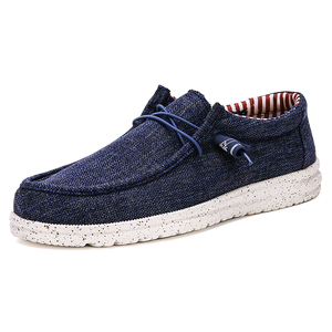 Classique dernière mode de luxe personnalisée toile personnalisée rétro moderne Sport nœud papillon paresseux tricot <span class=keywords><strong>bateau</strong></span> plat hommes femmes mocassins chaussures - Product Image 2