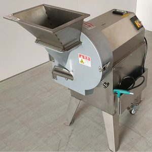 Machine de découpe automatique industrielle multifonction grande capacité pour légumes et fruits en dés, en cubes, en tranches - Product Image 5
