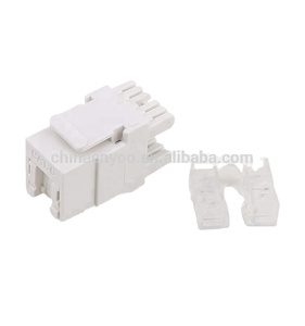 cat5 <strong>cat6</strong> <strong>rj45</strong> modular keystone Jack 8p8c <strong>with</strong> door dust proof <strong>shutter</strong> - Product Image 1