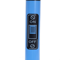 Modèle de microphone gonflable en plastique PVC 24cm personnalisé pour la décoration d'événements musicaux et la promotion de la publicité