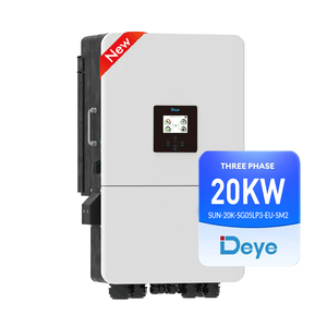 Onduleur hybride <span class=keywords><strong>Deye</strong></span> 20kW 3 phases basse tension 12kW 15kW 25kW pour système solaire - Product Image 1