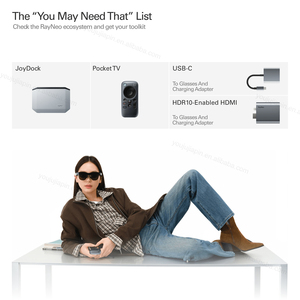 NUEVAS Gafas Inteligentes Rayneo Air 4 Pro AR 2025, DHR10, Versión 4000, 1200nits, Captura de Video 4K, XR de Montaje en la Cabeza - Product Image 6