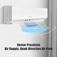 Puremind 220V 1.5HP 12000Btu 1Ton Smart Mini Split Climatiseur Pompe À Chaleur R32 R410a Climatisation Sans Conduit