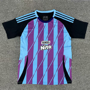 Uniforme de Fútbol de Verano Nueva Temporada Kings Alien, Camiseta Estampada de Manga Corta de Poliéster de Secado Rápido para Europa - Product Image 1