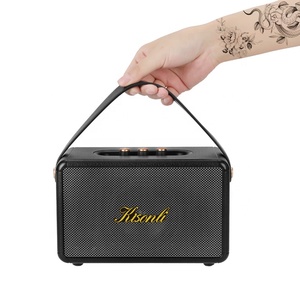 Kisonli K25 10W 1800mAh Haut-parleur sans fil avec sangle en cuir, son <span class=keywords><strong>HiFi</strong></span>, basses profondes, pour extérieur, AUX, TF, clé USB - Product Image 2