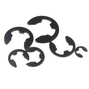 Kit d'assortiment de 10 mm (1,5 mm) de bagues de retenue externes en acier inoxydable, type E, à clipser, norme DIN, pour l'industrie lourde - Product Image 2