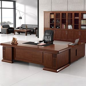 Escritorio ejecutivo de lujo clásico de estilo chino nuevo y moderno, escritorio ejecutivo duradero de alta calidad para uso de oficina de negocios del Director Ejecutivo, nuevo, al estilo chino, a la venta, al por mayor - Product Image 1