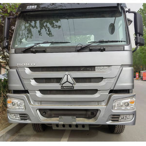 รถบรรทุกหัวลากมือสอง Sinotruk Howo 6x4 ดีเซล เกียร์ออโต้ พวงมาลัยซ้าย กล้องมองหลัง สำหรับงานขนส่งในเหมือง รับน้ำหนัก 31-40 ตัน ขาย - Product Image 1