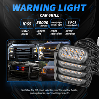 Kit de feux de signalisation LED DXZ DC12V 32W pour l'extérieur de la voiture/remorque - Certifié CE, mise à niveau universelle, ajustement universel, garantie 1 an