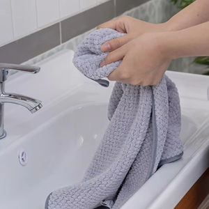 Toalla Ligera de Secado Rápido para Hombre y Mujer, Suave y Absorbente, con Patrón Liso y Técnica de Tejido, para Uso en Casa, Gimnasio y Ducha, Venta al Por Mayor - Product Image 5