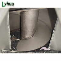 Lvhua acciaio inox verticale plastica granuli Mixer PP ABS PVC PET materia prima plastica Silo di miscelazione