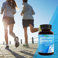 Complément alimentaire Ytbio, capsules de citrate de magnésium pour soulager le stress et améliorer la qualité du sommeil, OEM