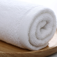 Toalla de Baño de Algodón con Logotipo Bordado Personalizado, Toalla Blanca Absorbente para Hotel, Spa y Baño