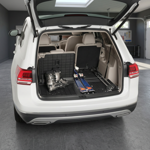 Cubiertas de Carga para Volkswagen Atlas 2020-2025, Forro de Maletero con Cubierta Extendida para Respaldo de Asiento, PP Plano (3CN-061-161-A) - Product Image 2
