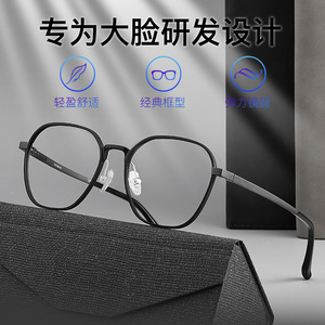 Montures de lunettes ovales pour hommes Danyang 2413, verres en résine, taille moyenne, alliage d'aluminium et de magnésium, légères, style professionnel - Product Image 2