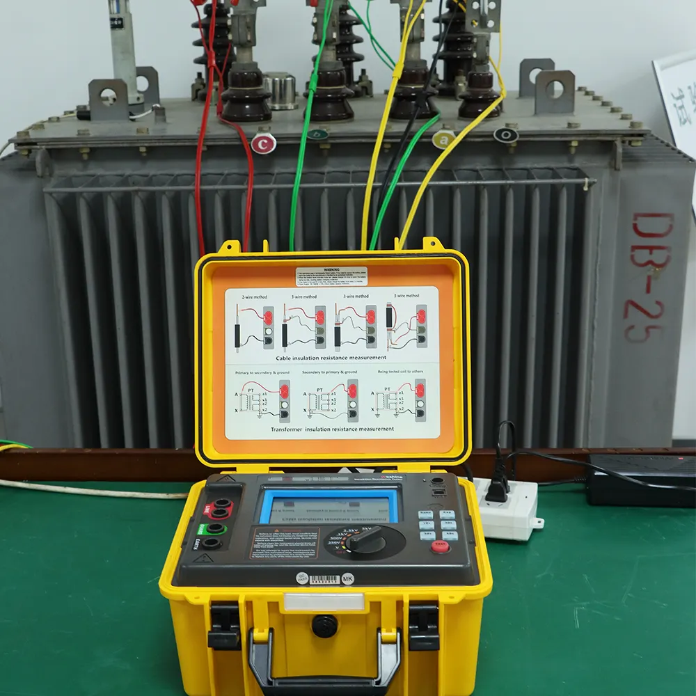 Hoge Terugkooppercentage Fabriek Prijs Digitale 5kv 10kv 15kv 20kv Megohmmeter Hoogspanning Megohmeter Isolatieweerstand Tester